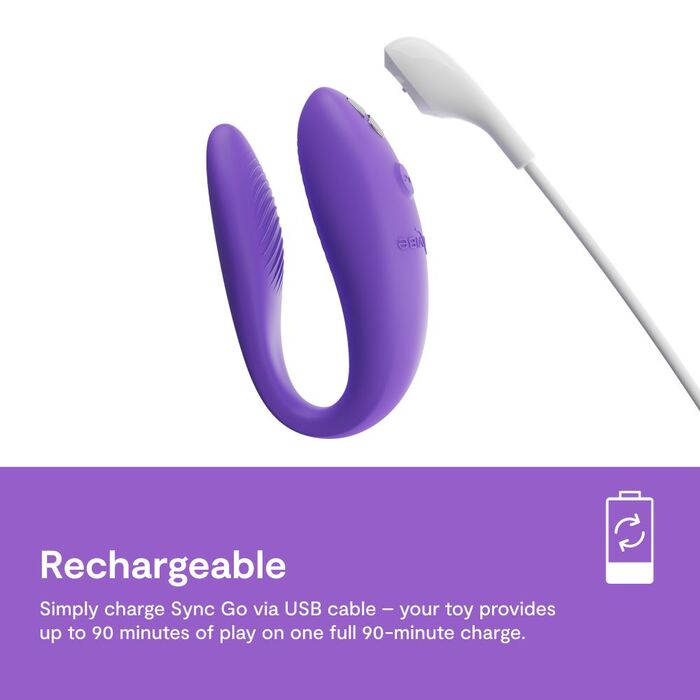 Vibrator Cupluri We-Vibe »Sync Go« Violet - vedere 11