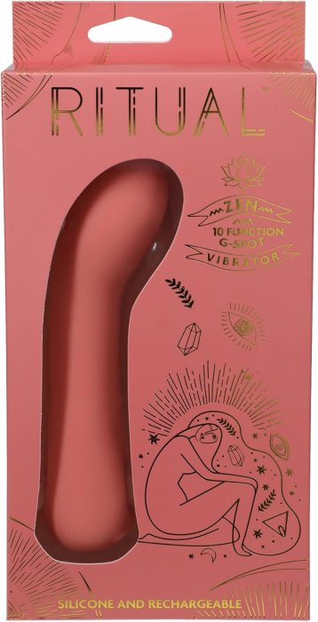Vibrator Punctul G Doc Johnson »Ritual Zen« 16,9 cm - Portocaliu