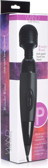 Aparat Masaj XR Brands "Wand Essentials" 25 cm -  Negru##
