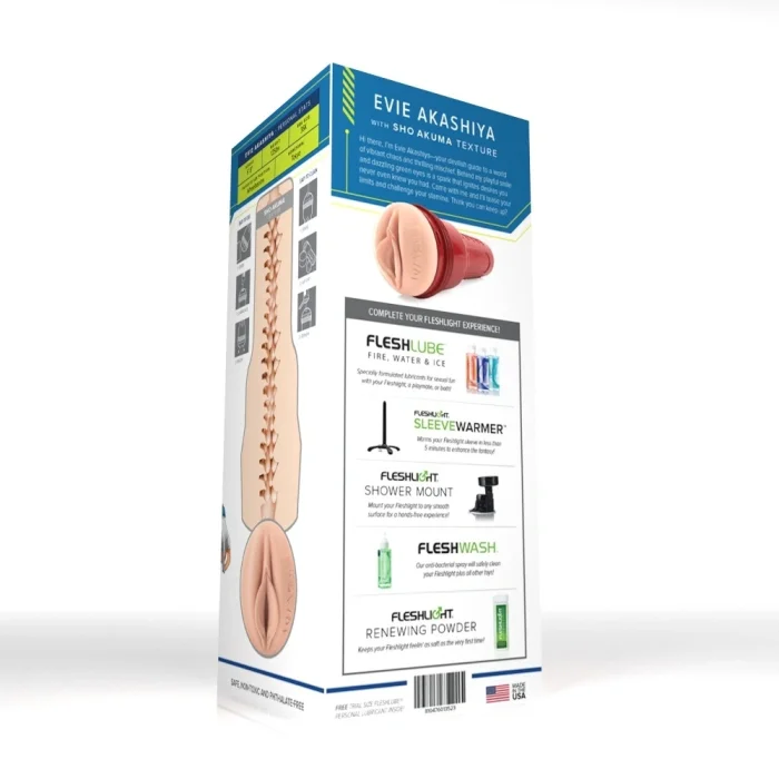 Masturbator Fleshlight "Evie Akashiya" 25 cm - Natural##