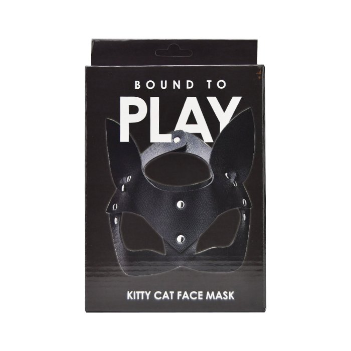 Masca Pisica Bound to Play "Kitty Cat Face Mask" -  Negru