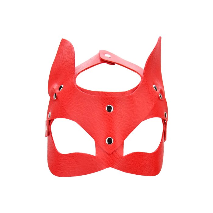 Masca Pisica Bound to Play "Kitty Cat Face Mask" -  Rosu
