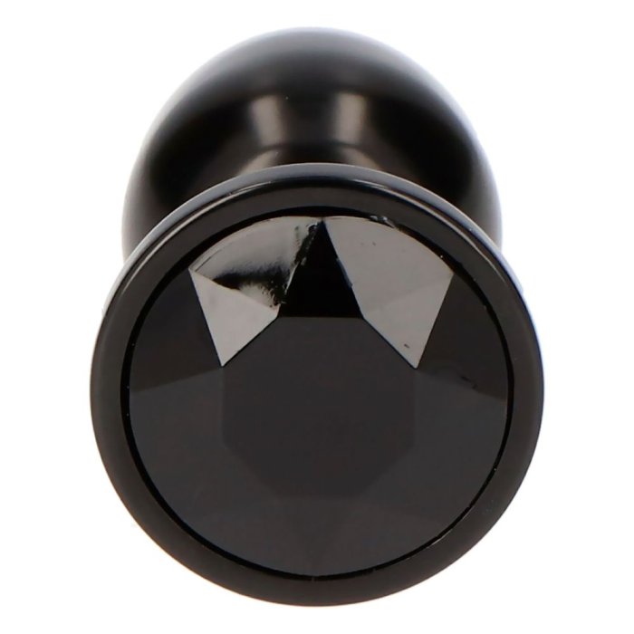 Plug anal bijuterie Secret Pleasure Toyz4Lovers - baza cristal rosu vizibila in exterior