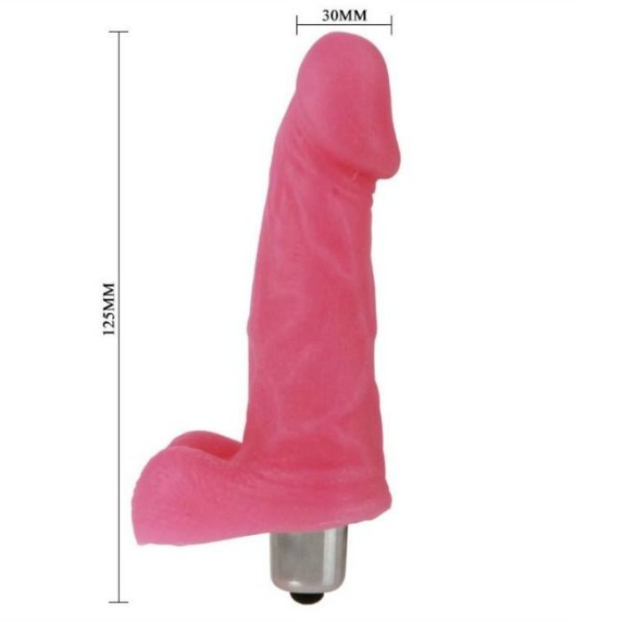 Vibrator Natural Slick Baile »Pleasure Love Clone« 12,5 cm - Natural#