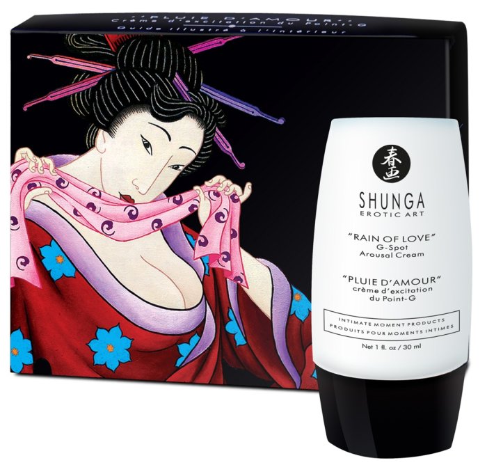 Crema pentru Punctul G Shunga »Rain of Love« 30 ml - detaliu design
