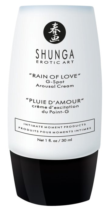 Crema pentru Punctul G Shunga »Rain of Love« 30 ml - culoare si material