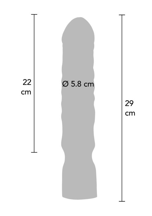 Dildo Realistic Get Real, Natural Big Boy, 29 cm#