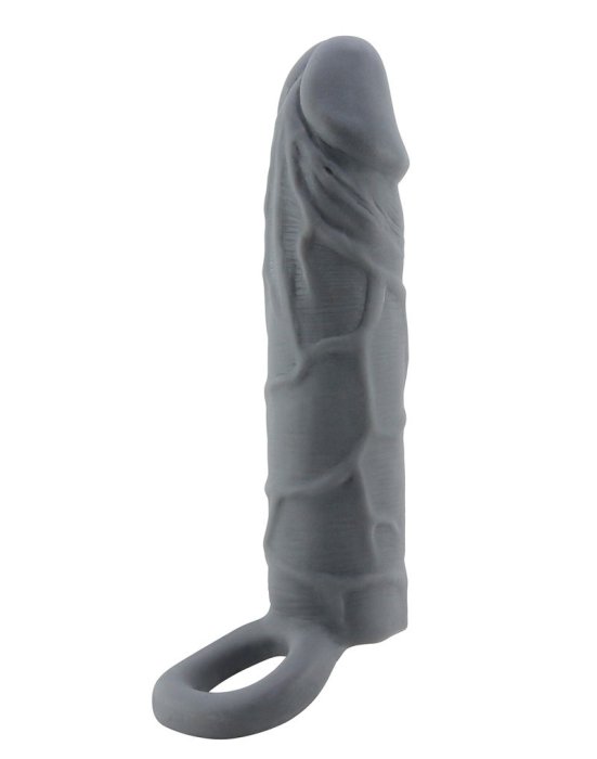 Manson realist pentru penis, Pretty Love, gri inchis