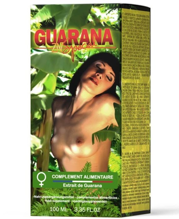 Afrodisiac Guarana Zinc (gluconat) 100ml - culoare si material