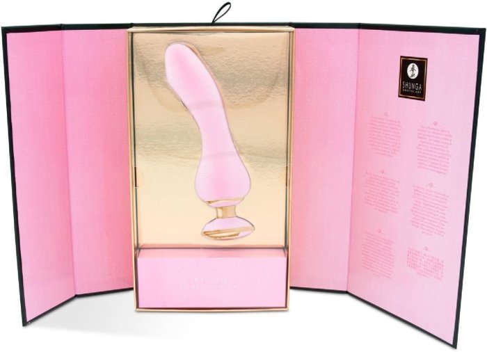 Vibrator Shunga Massager Sanya USB Pink#