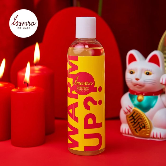 Ulei de masaj Loovara, Warmup, 250 ml#