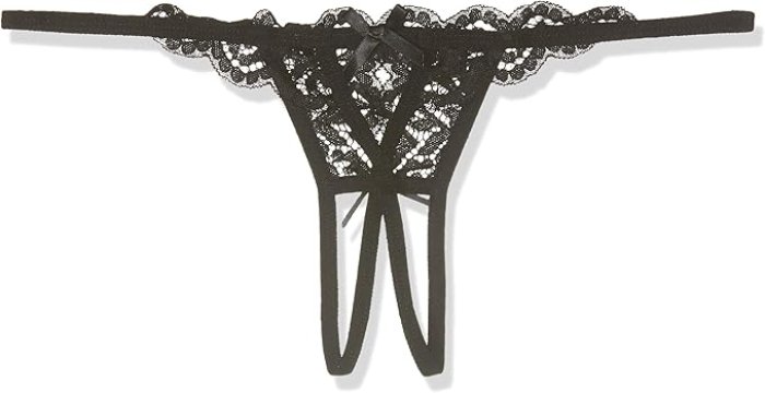 Chilot Miamor Obsessive - Negru - detaliu design