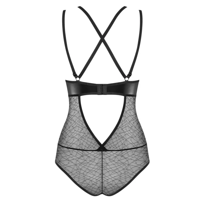 Body erotic Obsessive, Spider, Negru#