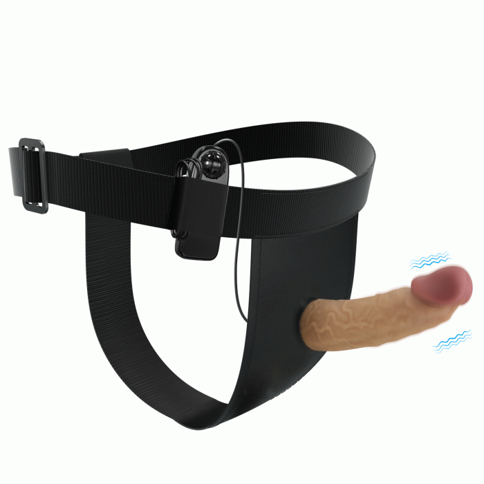 Strapon Prelungitor Penis Barbati, Pretty Love, cu Ham si Telecomanda, 17,5 cm [+10 cm]
