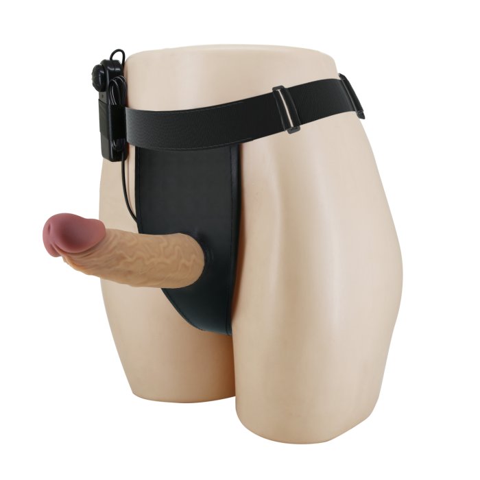 Strapon Prelungitor Penis Barbati, Pretty Love, cu Ham si Telecomanda, 17,5 cm [+10 cm]#