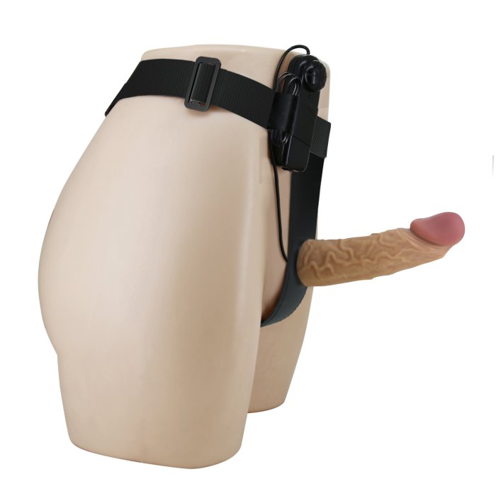 Strapon Prelungitor Penis Barbati, Pretty Love, cu Ham si Telecomanda, 17,5 cm [+10 cm]#