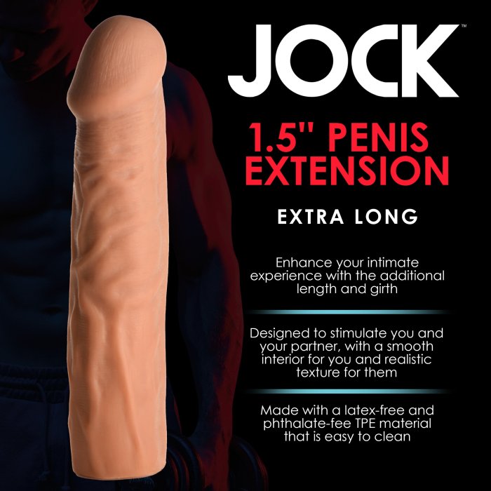 Prelungitor Penis, XR-Jock, »Enlargement Steath Brown«, Maron, [+ 3,8 cm]#