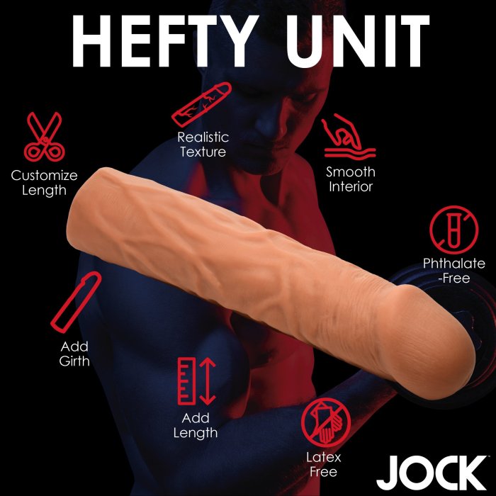 Prelungitor Penis, XR-Jock, »Enlargement Steath Brown«, Maron, [+ 3,8 cm]#