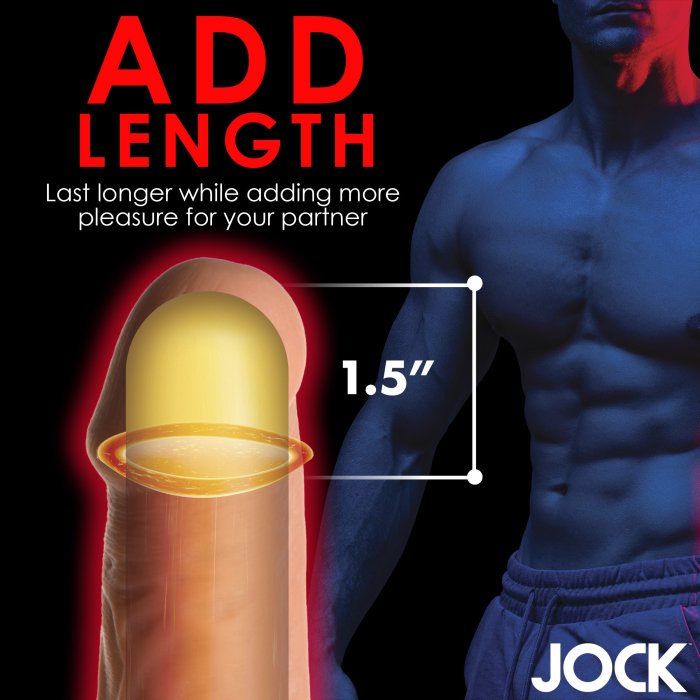 Prelungitor Penis, XR-Jock, »Enlargement Steath Brown«, Maron, [+ 3,8 cm]#