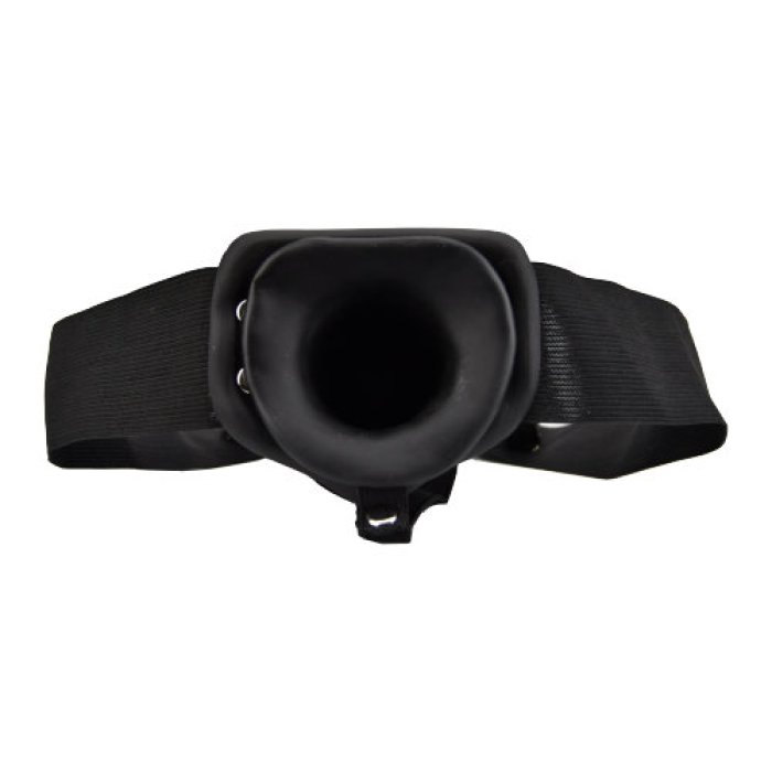 Hollow Strapon, Loving Joy, Negru, 23 cm#