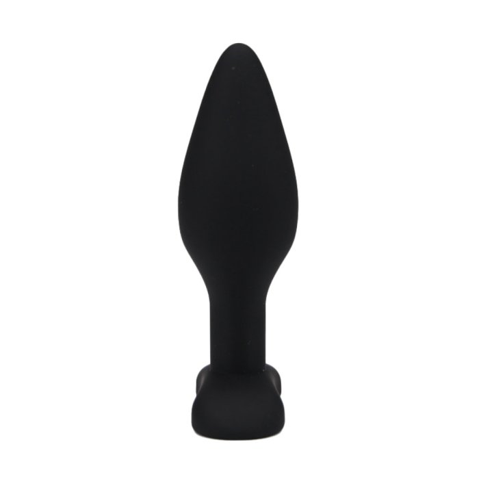 Dop anal din silicon Loving Joy, Negru, Large#
