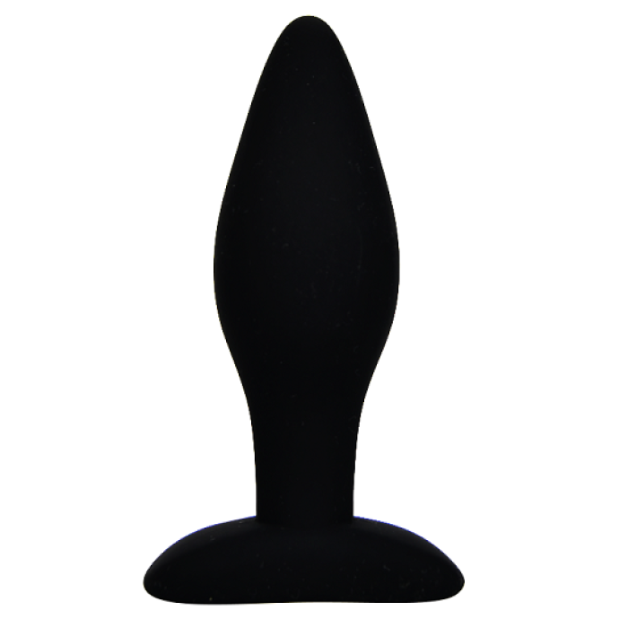 Dop anal din silicon Loving Joy, Negru, Large#