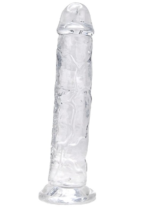 ​Dildo cu ventuză Loving Joy de 19 cm, transparent#