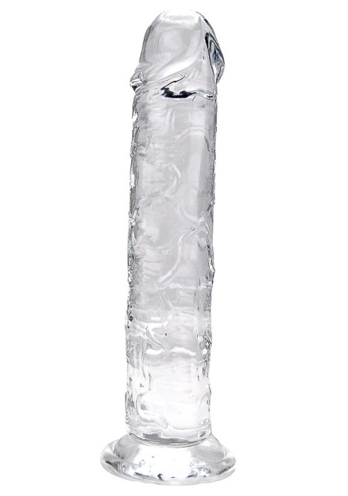 ​Dildo cu ventuză Loving Joy de 19 cm, transparent#
