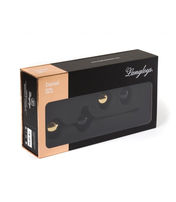 Bile Langloys, Danae Kegel Balls, pentru exercitii de intarire a planșeului pelvin - accesorii incluse
