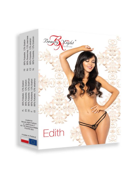 Bikini, Beauty Night, Edith, negru - Senzual si Seducator# - culoare si material