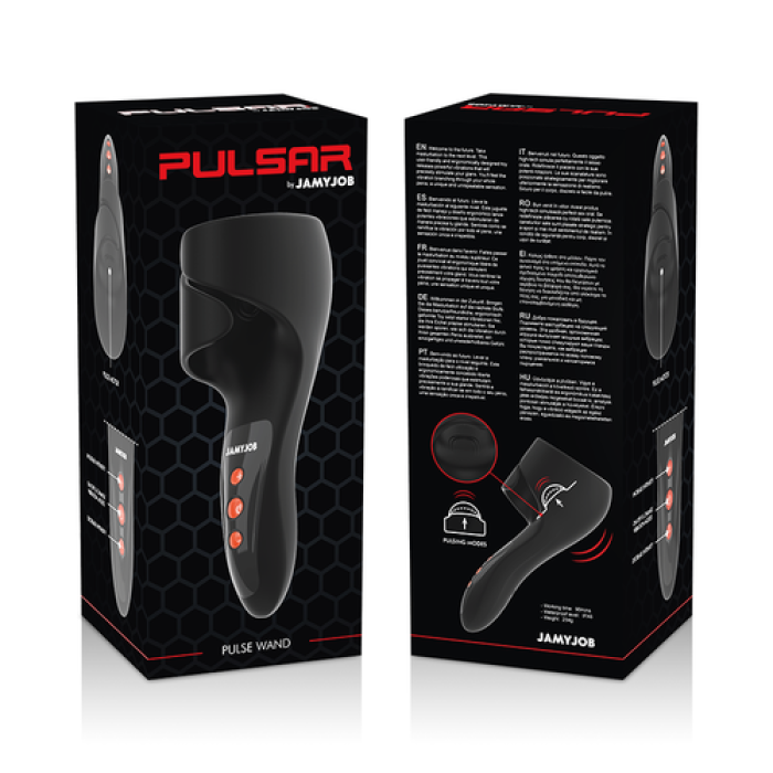 Masturbator JAMYJOB PULSAR, erectie instantanee si stimulare exceptionala, 30 Vibratii#