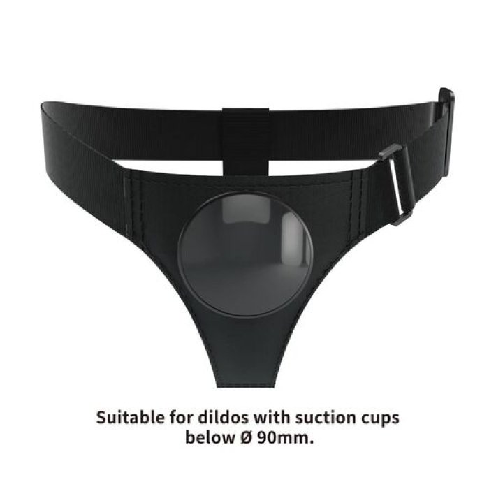 ​​Chilot Strapon Pretty Love »Harness Briefs« Negru