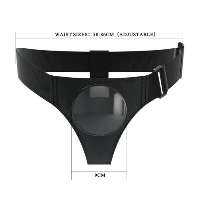 ​​Chilot Strapon Pretty Love »Harness Briefs« Negru