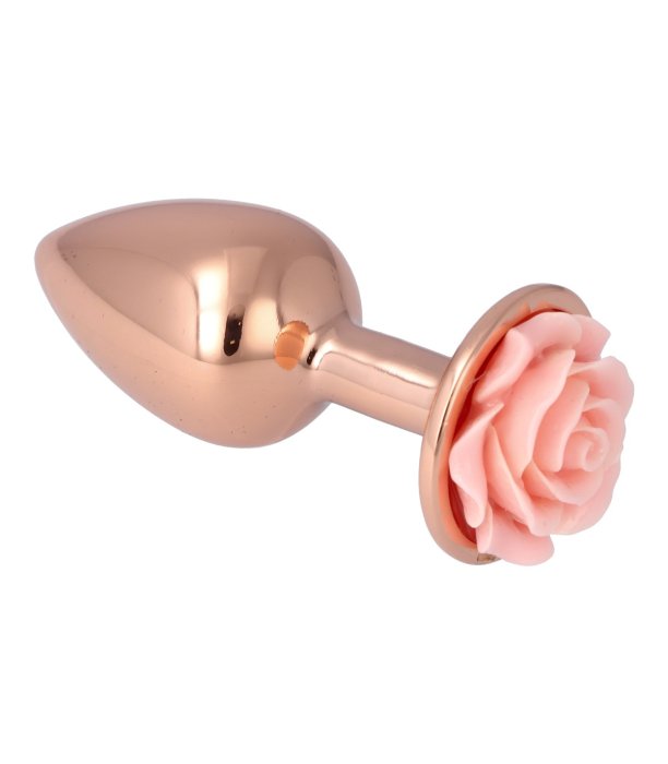 Anal Plug Metal, Pick & Love Nº 27, Aluminiu, Marime S - accesorii incluse