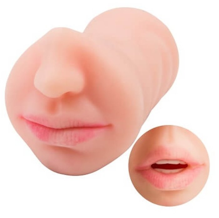 Masturbator, Loving Joy, Real Feel Blow Job Stroker, 16 cm - detaliu design