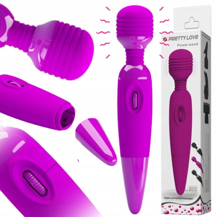 Aparat Masaj Pretty Love »Power Wand« 25 cm - Violet