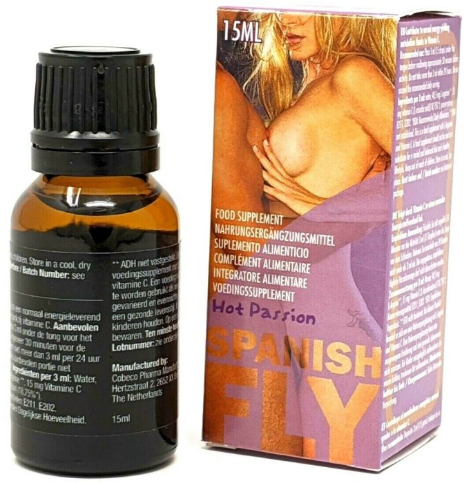 Afrodisiac Unisex Cobeco "Spanish Fly Hot Passion" 15 ml##