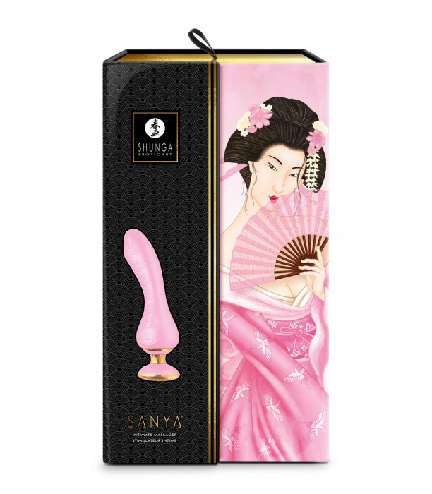 Vibrator Shunga Massager Sanya USB Pink#