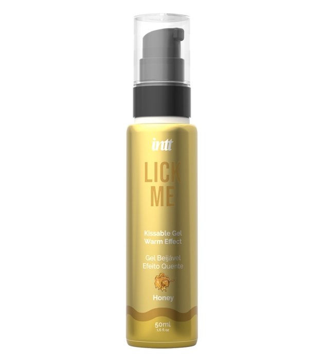Gel Erotic comestibil, Lick Me Honey, Intt, Miere, 50 ml#