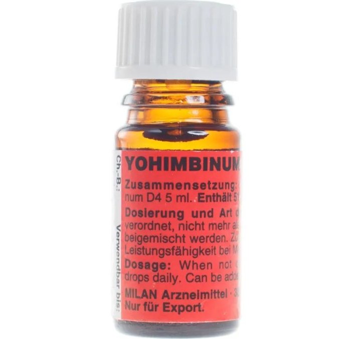 Afrodisiac picaturi Yohimbinum D4, pentru cresterea libidoului