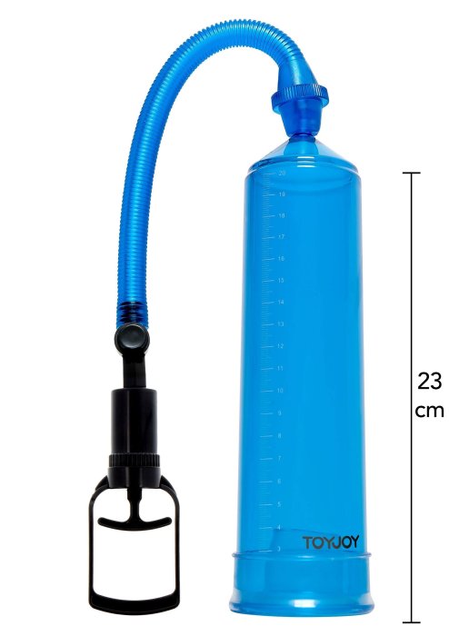 Pompa Penis ToyJoy »Power Pump« 23 cm - Albastru