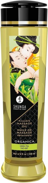 Shunga - Edo Garden Kit Organica Collection - Kit masaj erotic pentru cupluri#