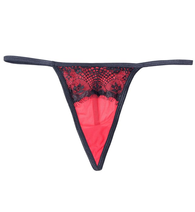 Set Portjartiera si Bikini Paris Hollywood - Rosu