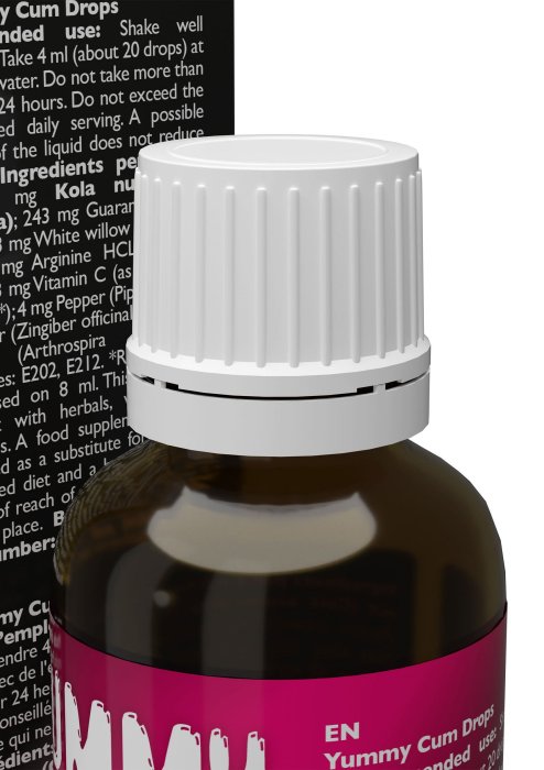 Picaturi pentru Imbunatatirea Gustului Spermei Cobeco "Yummy Cum Drops" 30 ml##