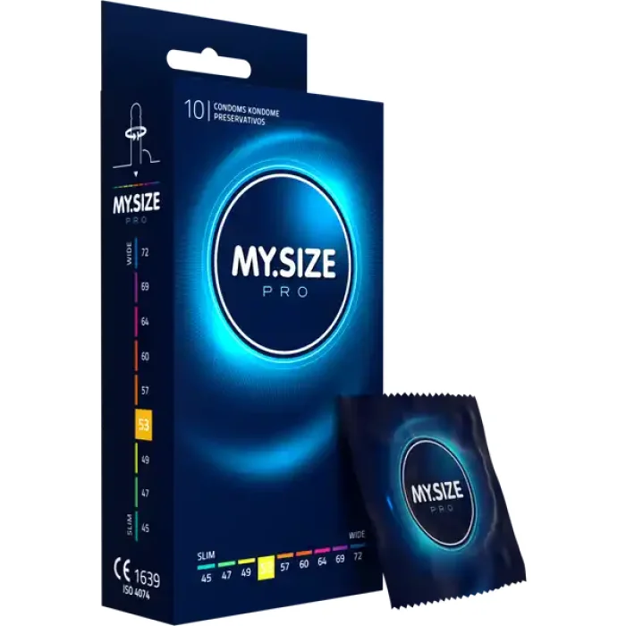 Prezervative Premium My Size "MY SIZE PRO" 53 mm - 10 Bucati
