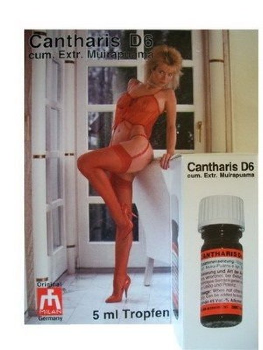 Cantharis D6 Afrodisiac Spanish Fly, 5ml - card - vedere frontala