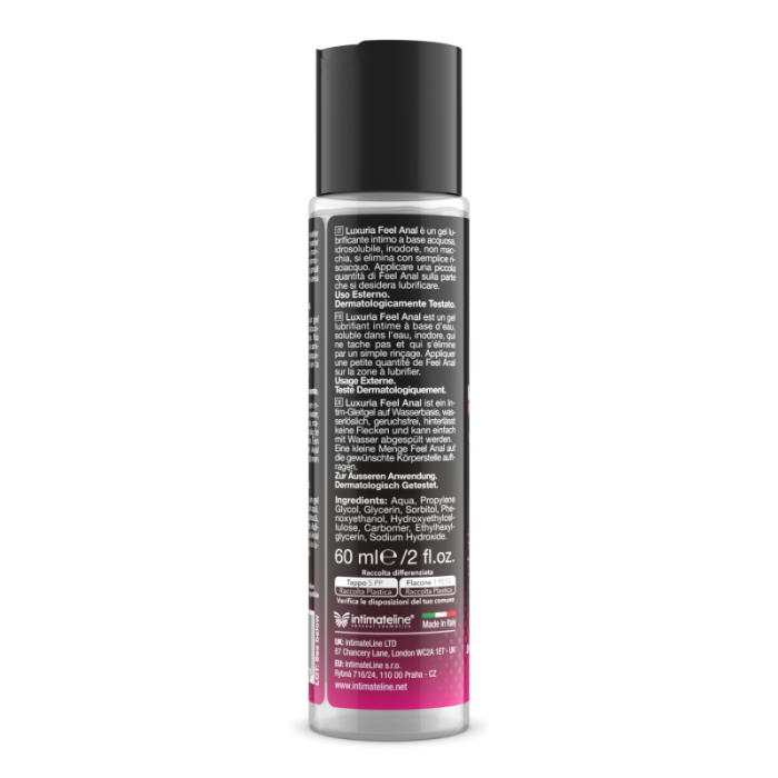 Lubrifiant Anal Luxuria 'Feel' 60 ml##