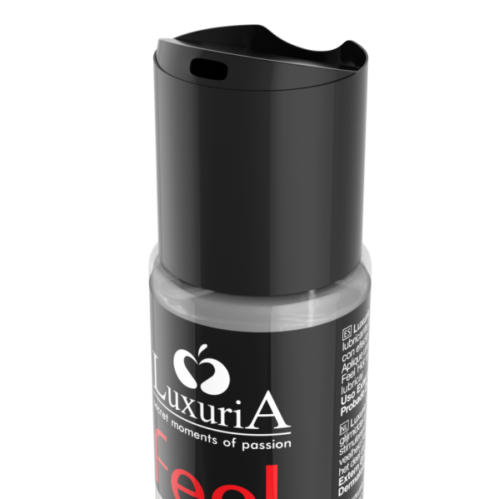 Lubrifiant Intim cu Incalzire, Hot Sensation, Luxuria Feel, 60ml - dimensiuni complete