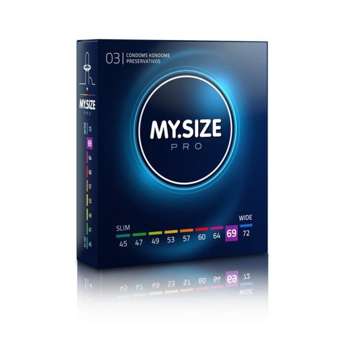 Prezervative Premium My Size "MY SIZE PRO" 69 mm - 3 Bucati