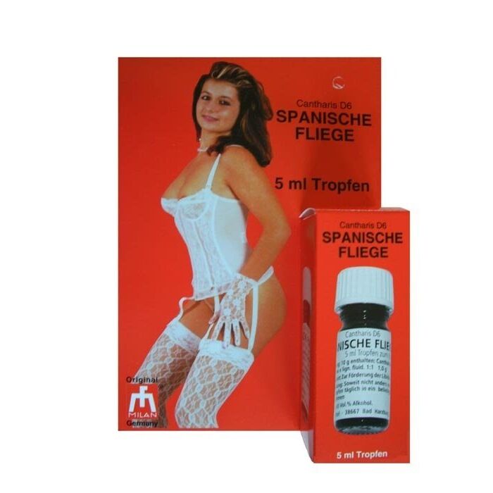 Picaturi Afrodisiace Spanische fliege 5 ml - box - dimensiuni complete